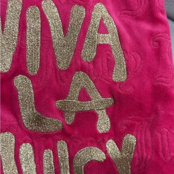 Juicy Couture Festive Pink and Gold Stocking - Picture 3 of 6